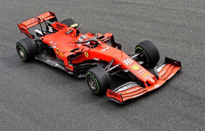 Formula One F1 - Italian Grand Prix - Circuit of Monza, Monza, Italy - September 6, 2019   Ferrari's Charles Leclerc during practice   REUTERS/Massimo Pinca