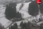 V Rokytnici nad Jizerou netrpělivě vyhlížejí každou sněhovou vločku, v noci žádný nový sníh nenapadl