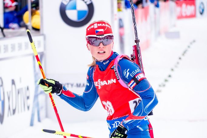 SP v biatlonu Chanty 2015: Eva Puskarčíková