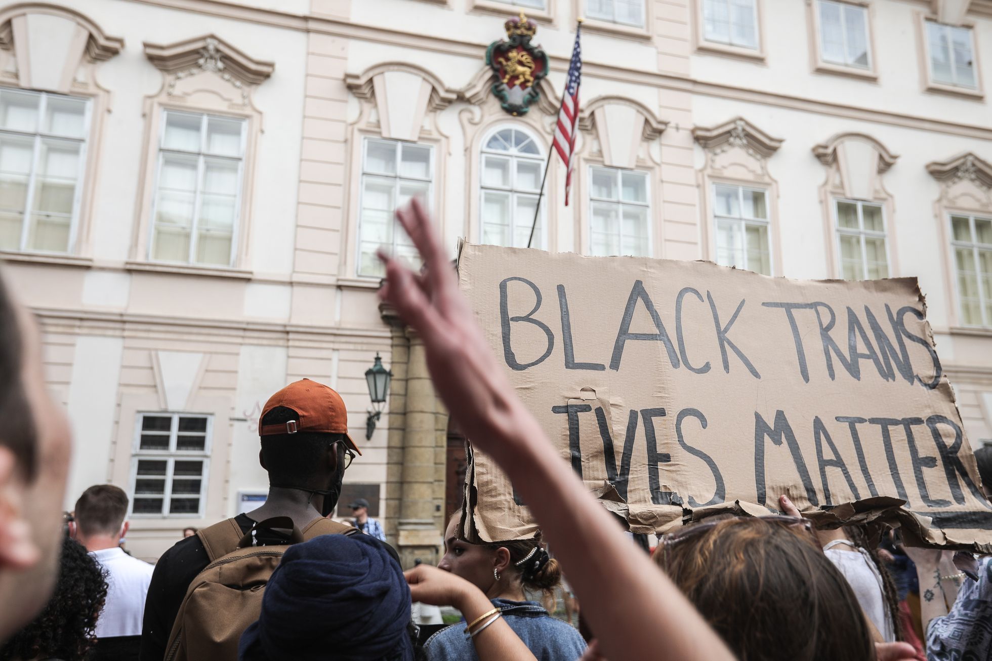 Black Lives Matter Praha 13. 6. 2020