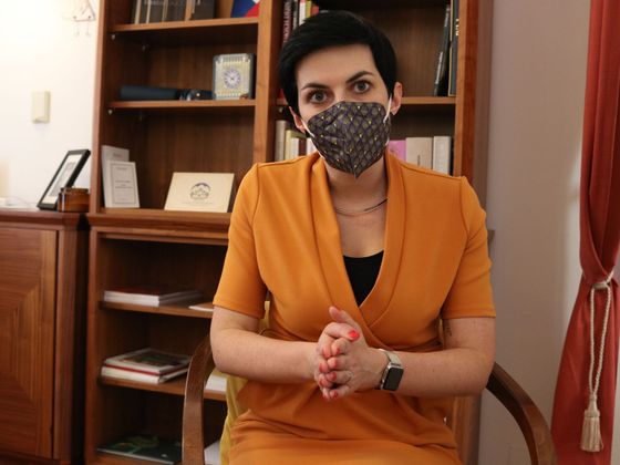 Předsedkyně TOP 09 Markéta Pekarová Adamová v rozhovoru pro Aktuálně.cz