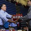 Obama, Romney a hurikán Sandy