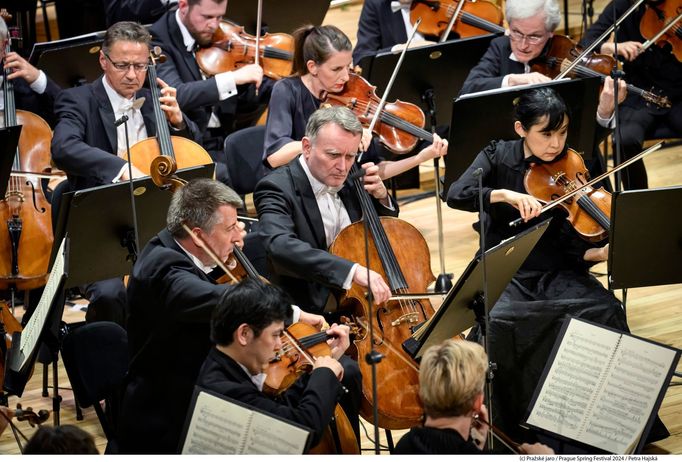Zahajovací koncert Pražského jara zahráli Berlínští filharmonikové.