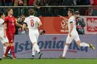 Čeští fotbalisté v druhé přípravě na Euro neuspěli, s Poláky padli 1:3