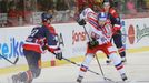 EHCh, ČR - Slovensko: Michal Birner (16) - Dominik Graňák (51) a Radoslav Tybor (21)