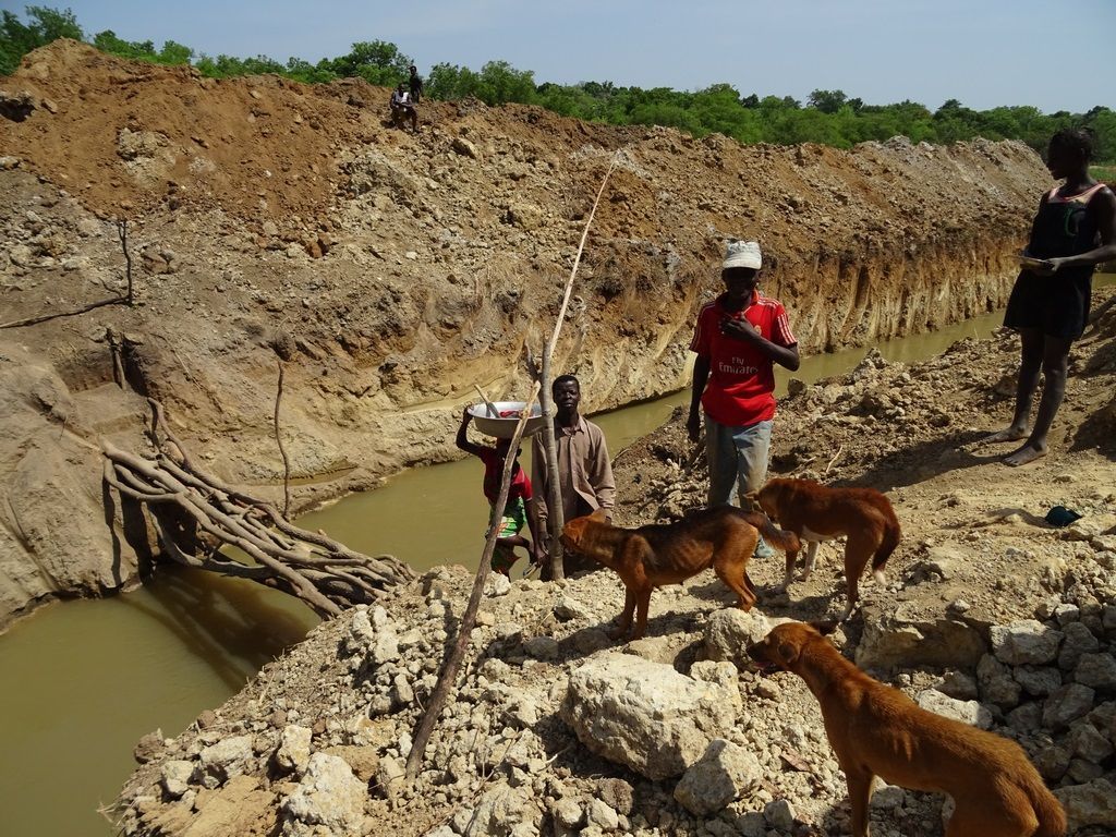 Čínské zlaté doly ve Středoafrické republice