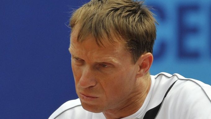 Český tenista Jaroslav Pospíšil.