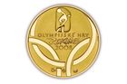 Líc zlaté pamětní medaile ČOV k olympiádě v Pekingu. K dostání bude za 7 tisíc Kč. Navrhl Josef Oplištil, rytecky provedl Lubomír Lietava