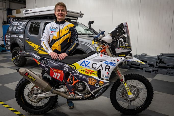 David Pabiška před Rallye Dakar 2021