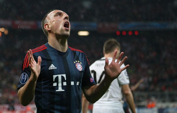 LM, Bayern Mnichov - Plzeň: Franck Ribéry