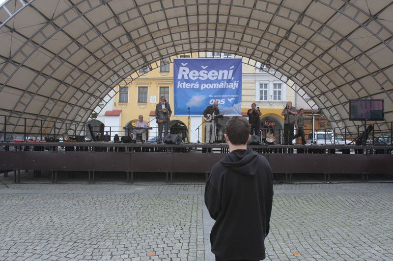 Kampaň ODS v Kroměříži