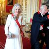 Macron, Charles II. večeře, Windsor, Velká Británie, návštěva
