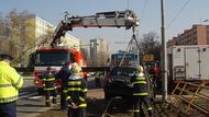 V Ostravě se srazilo auto s tramvají
