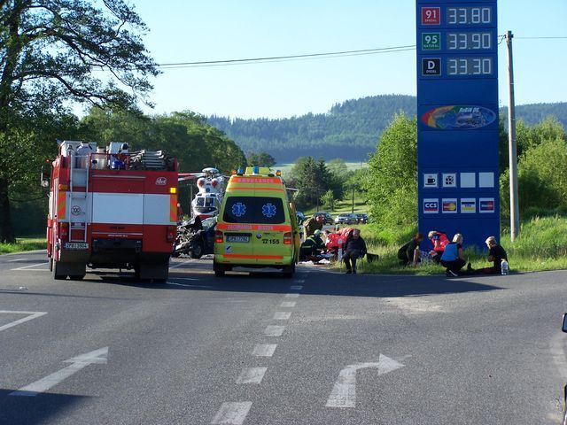 Smrtelná nehoda u Běšin na Klatovsku
