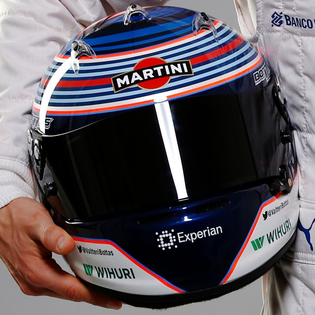 Přilby F1 2014: Valtteri Bottas