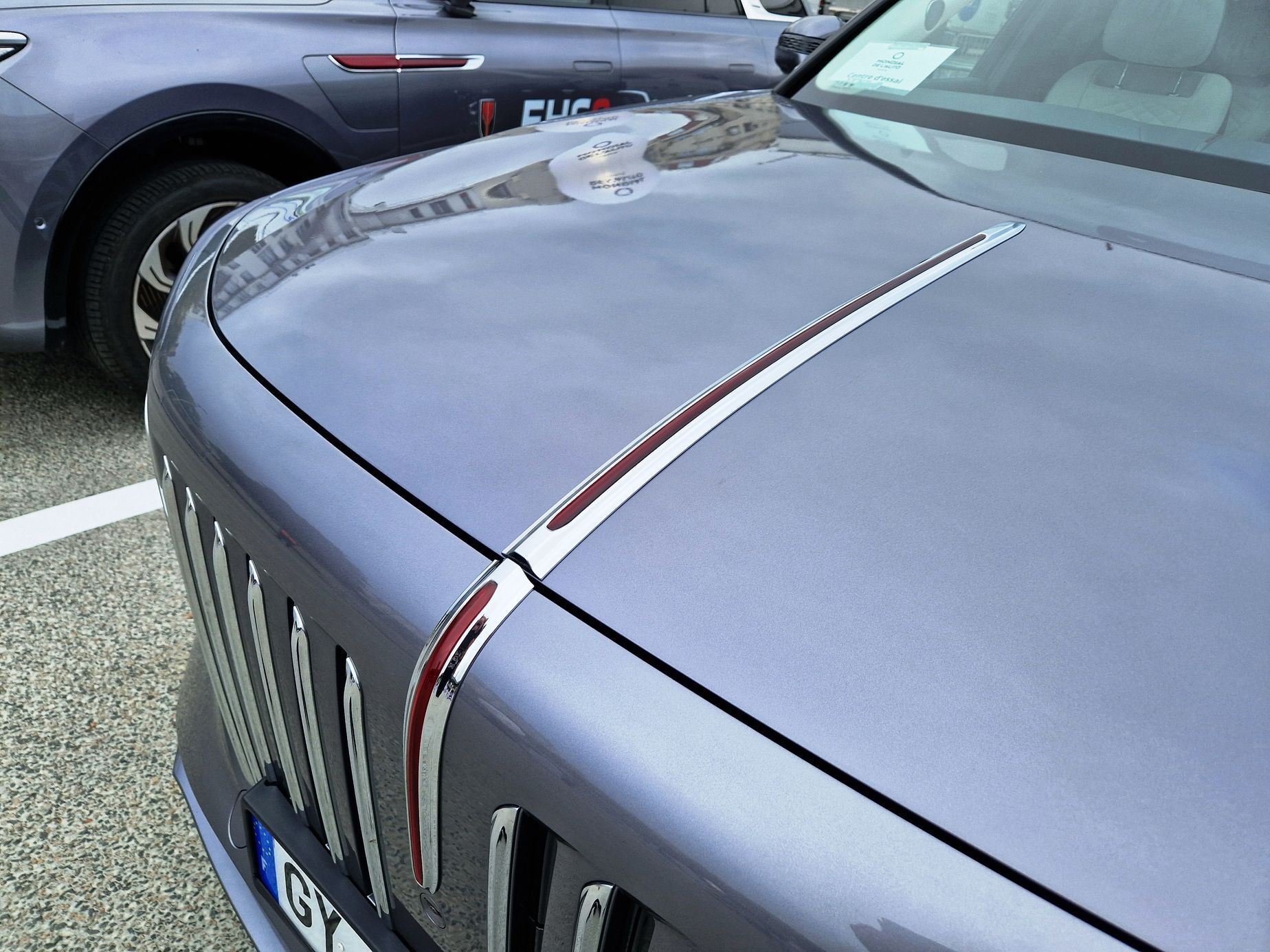Hongqi testovací jízdy