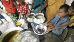 Záplavy v bangladéšské Dhace