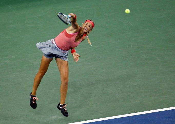 Viktoria Azarenková na tenisovém US Open 2013