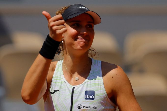 Beatriz Haddadová Maiaová na French Open 2023