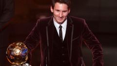 Lionel Messi získal třetí Zlatý míč v řadě