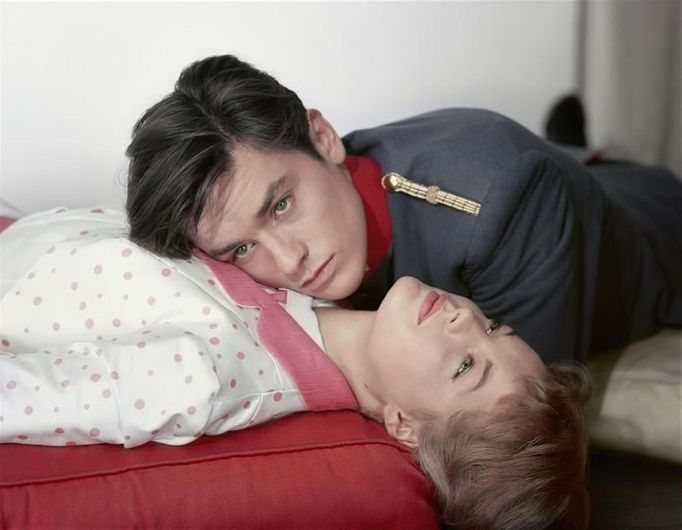 Alain Delon a Romy Schneider ve filmu Kristýna.