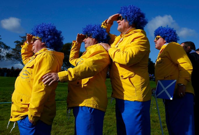 Fanoušci na Ryder Cupu 2014