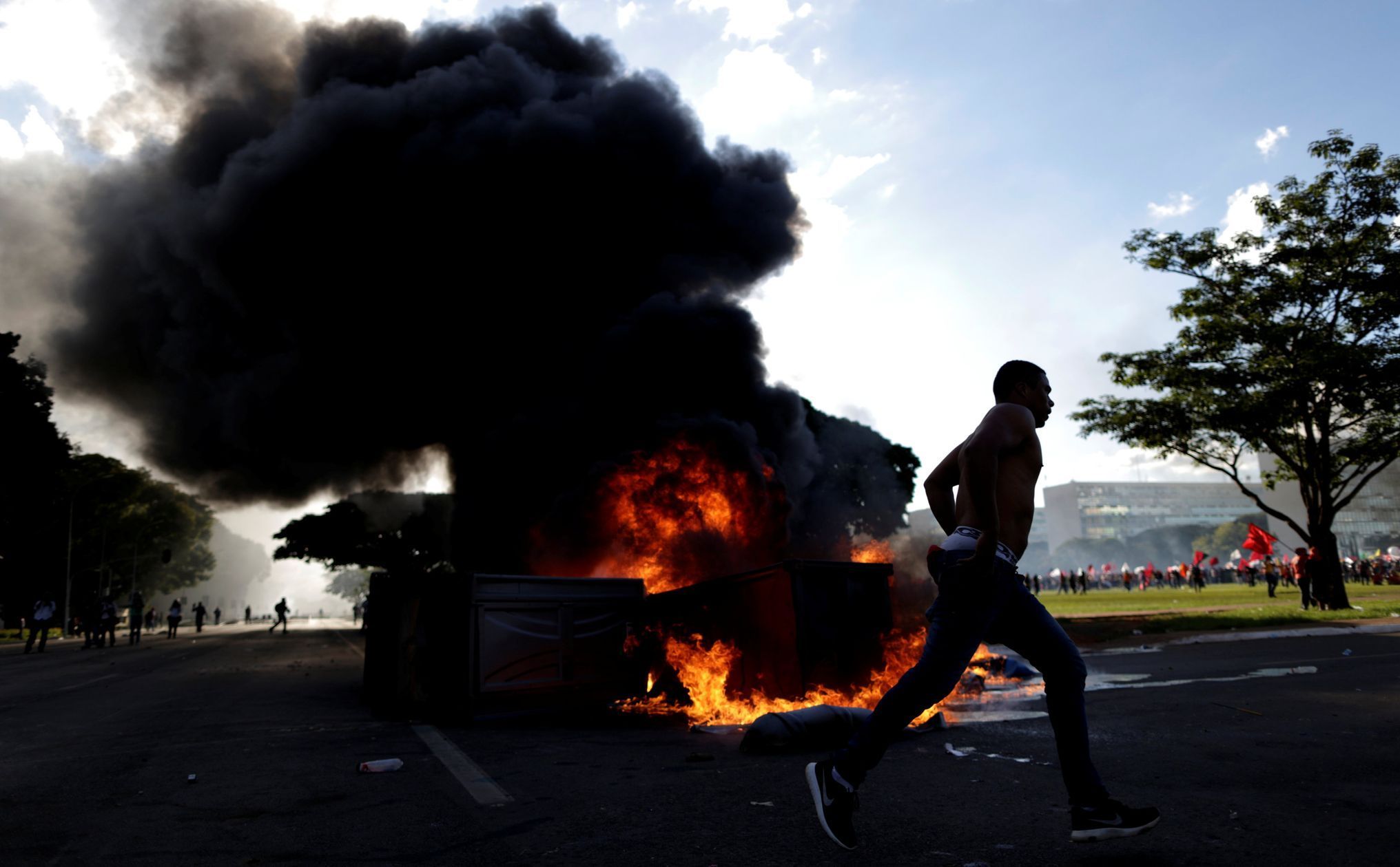 Brazílie, protesty proti prezidentu Temerovi