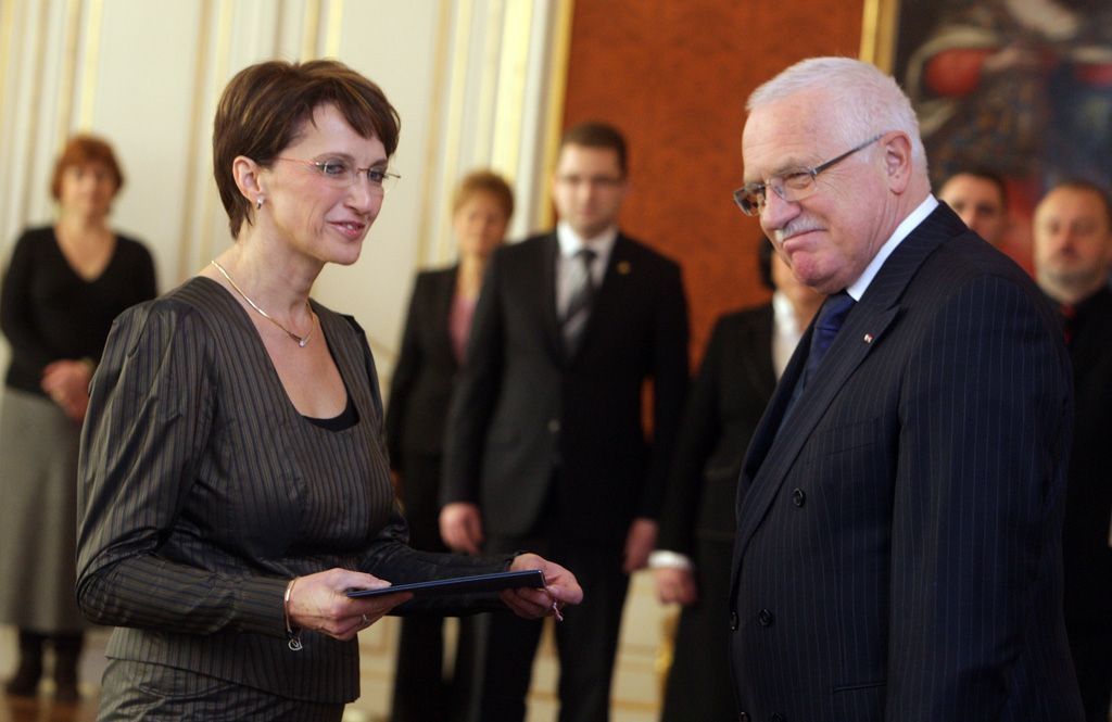 Ministryně kultury Hanáková