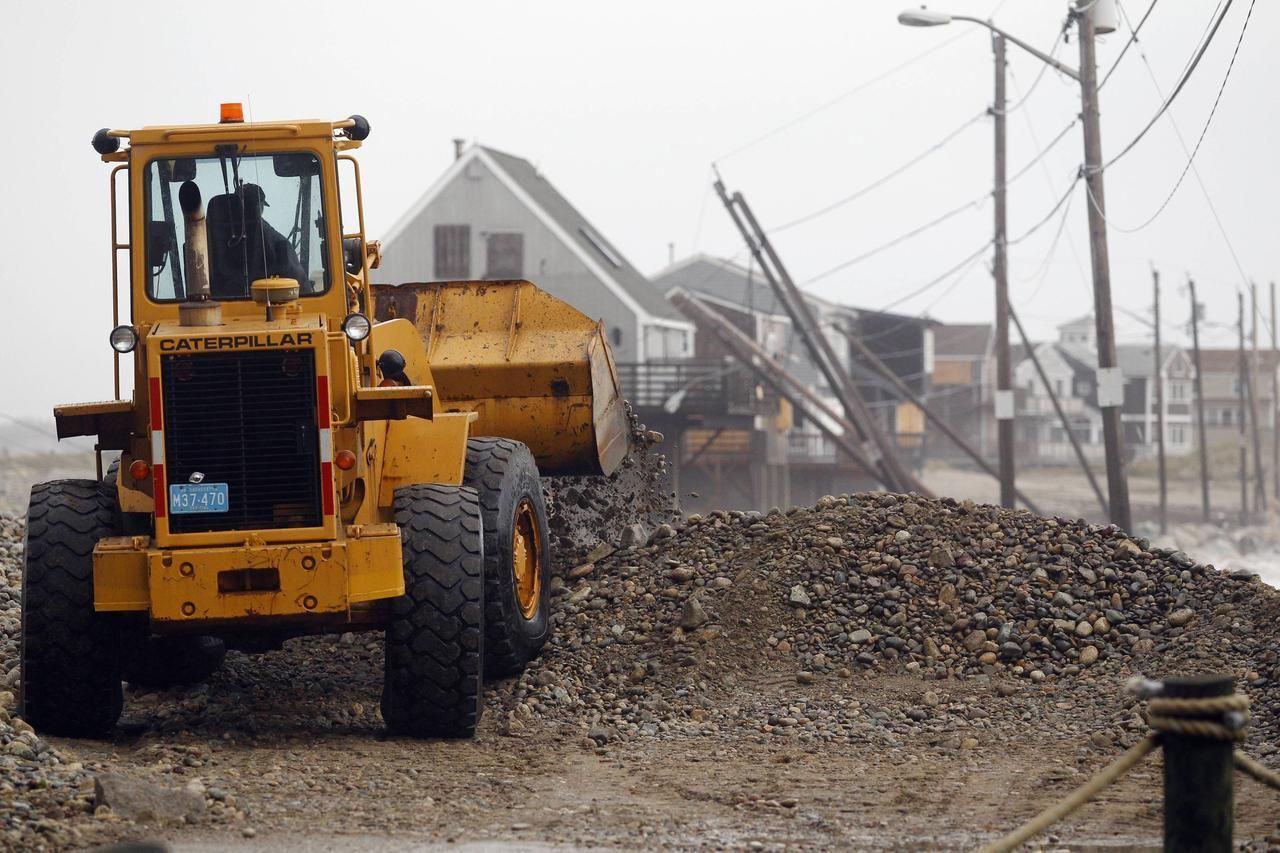 Foto: Bouře Sandy řádí na východním pobřeží USA