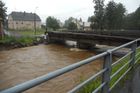 Déšť zvedl hladiny řek, na Liberecku zavíral silnice