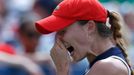 Alize Cornetová na tenisovém US Open