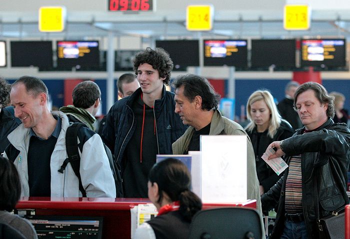 Atleti před odletem na MS