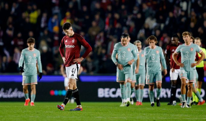 Martin Vitík, Sparta - Atlético Madrid, Liga mistrů