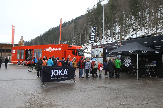 Biatlon, SP Ruhpolding, atmosféra