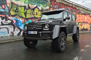 Mercedes-Benz G 500 4x4 na druhou