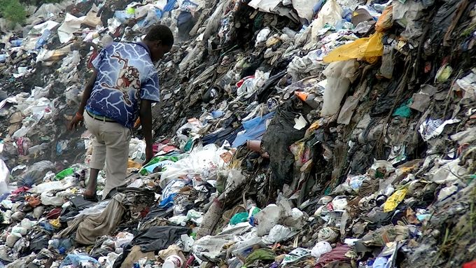 Keňa řeší problémy s odpadky