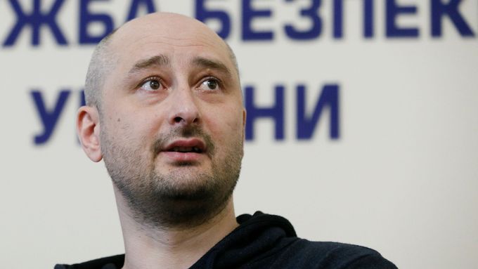 Ruský novinář Arkadij Babčenko.