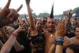 Na ostrovním festivalu si přišli na své i fanoušci maďarské metalové party Tankcsapda