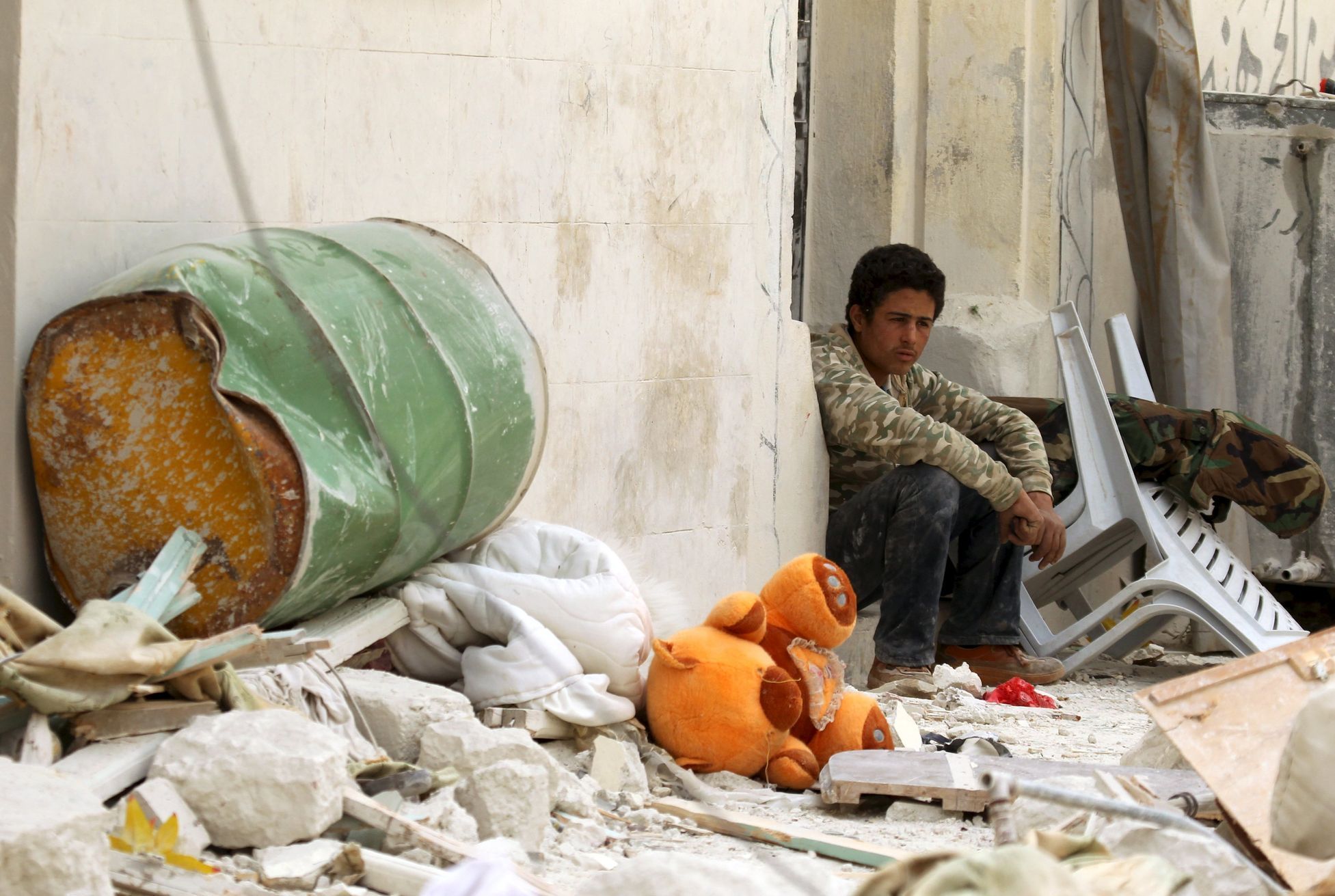 Sýrie - válka - duben 2015