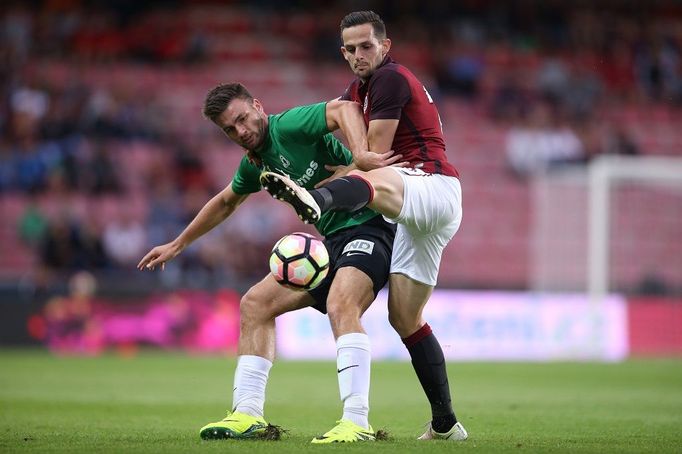 Sparta vs. Jablonec, česká fotbalová liga (Wágner, Holek)