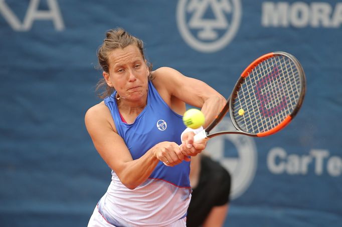 Barbora Strýcová na Prague Open 2018