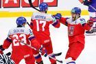 Česko - USA 1:1. Pastrňák srovnal skóre, Vejmelka chytil další jasný gól