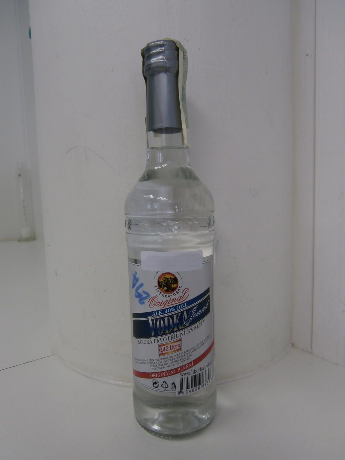 Nebezpečná vodka od likérky Drak