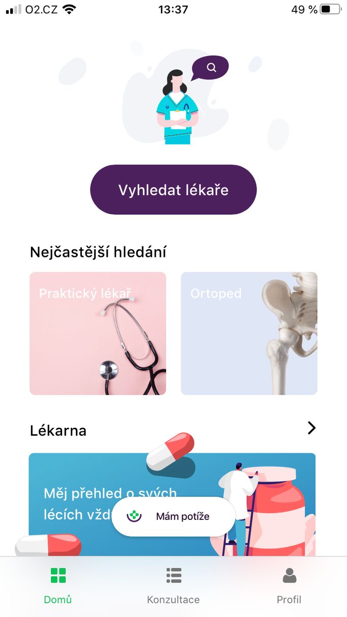 Aplikace Doktor do kapsy