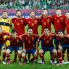 Španělský tým před utkáním s Irskem ve skupině C na Euru 2012