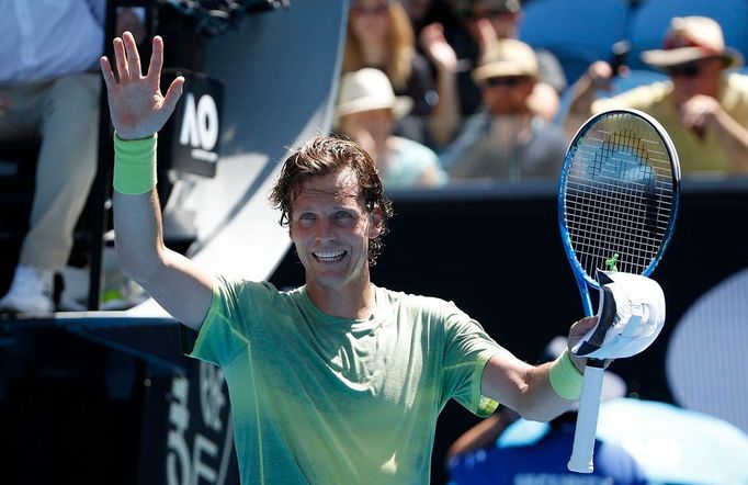 Tomáš Berdych vs. Fabio Fognini, osmifinále Australian Open