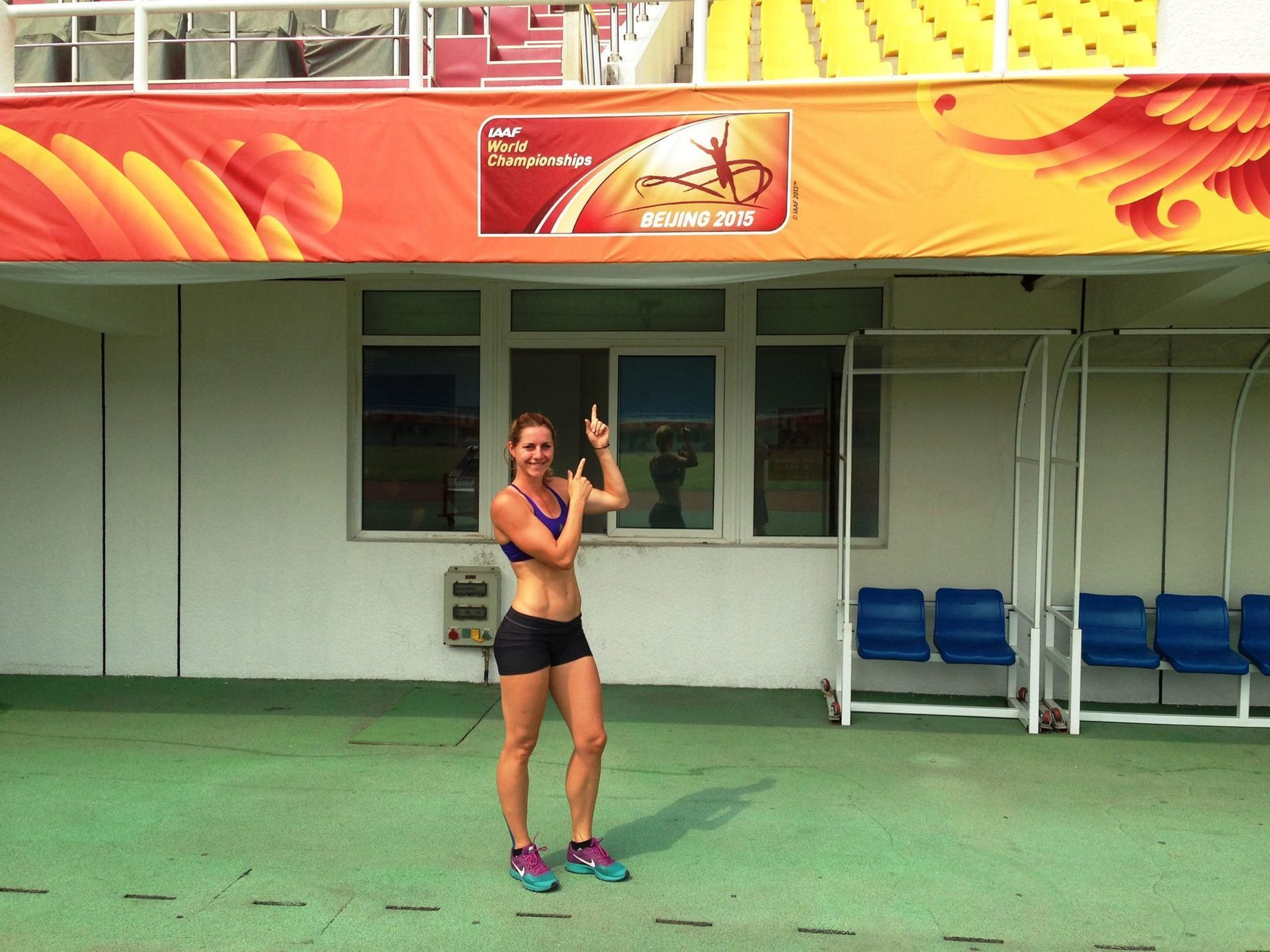 Čeští atleti v Peking: Eliška Klučinová
