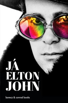 Obal knihy Já, Elton John.