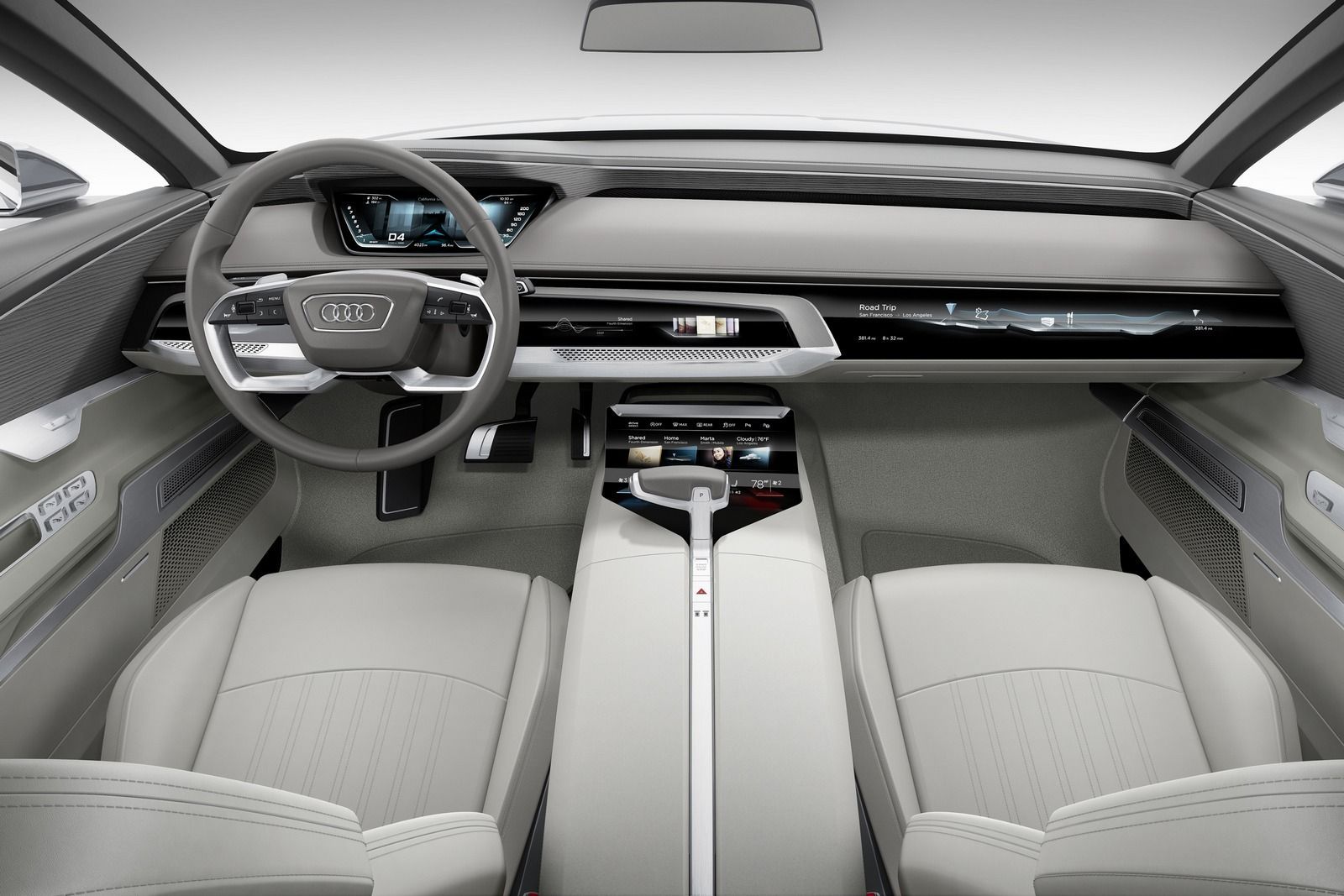 Audi Prologue koncept - interiér