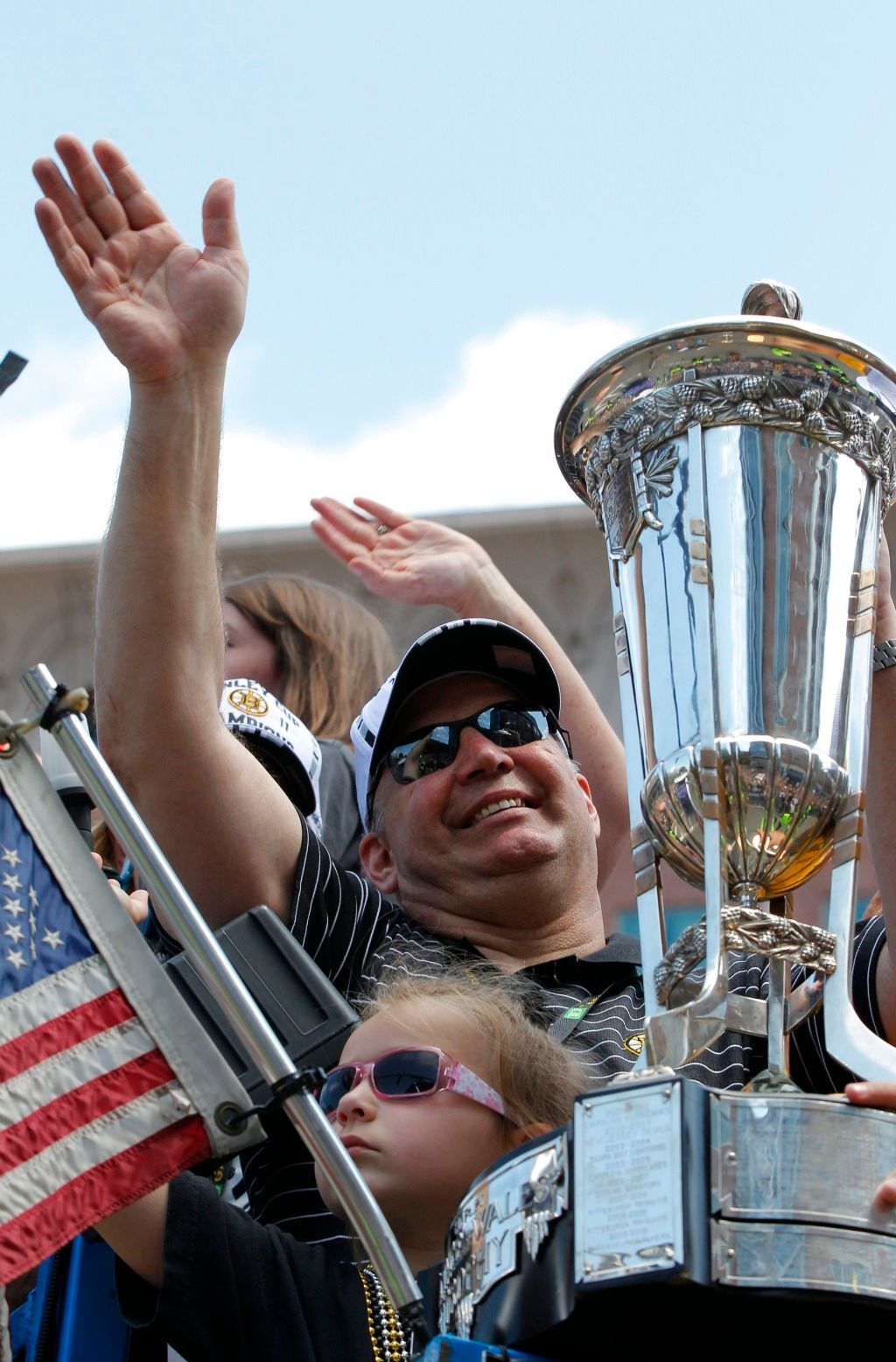 Bostonské oslavy Stanley Cupu (trenér Claude Julien)